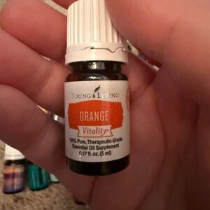 Young Living Orange Vitality Oil with White Cap